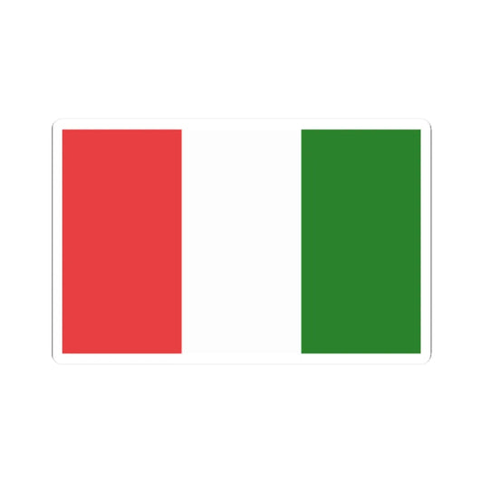 POL Barlinek flag (Poland) STICKER Vinyl Kiss-Cut Decal 2 Inch White - The Sticker Space