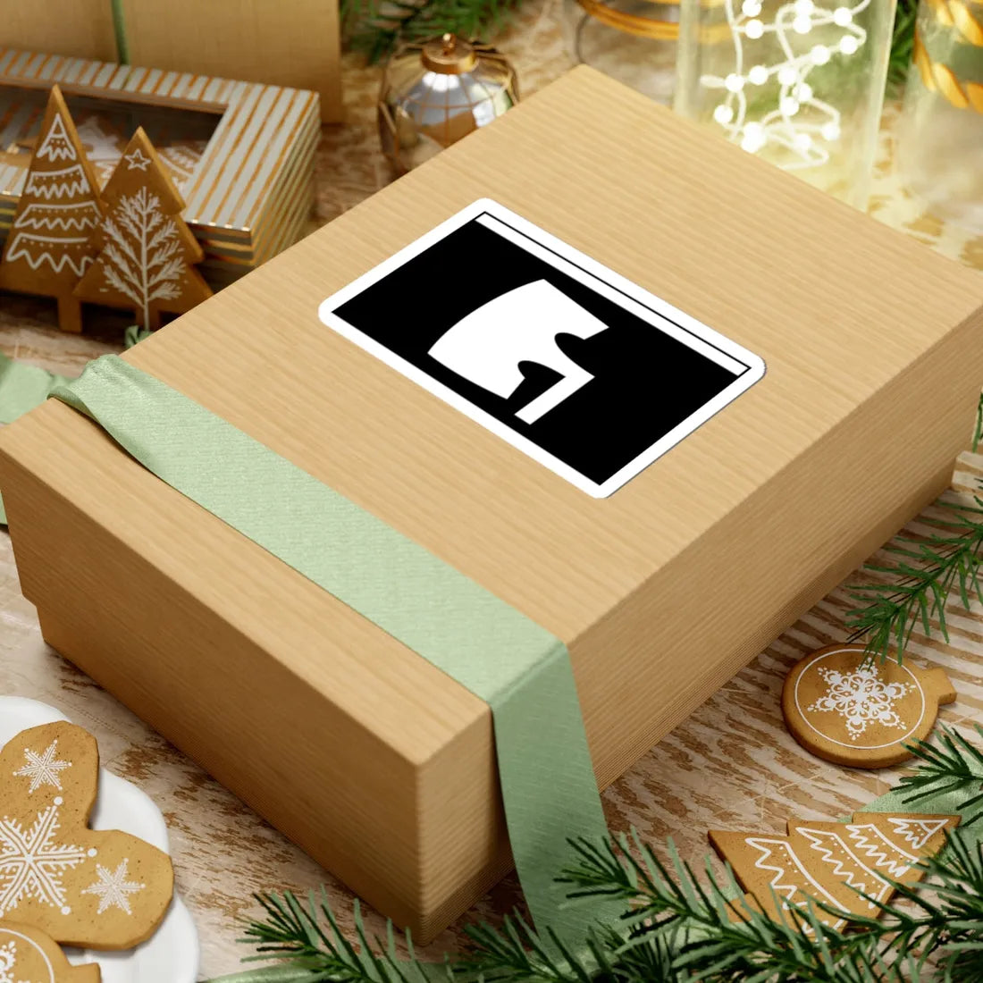 POL Bartoszyce flag (Poland) STICKER Vinyl Kiss-Cut Decal - The Sticker Space