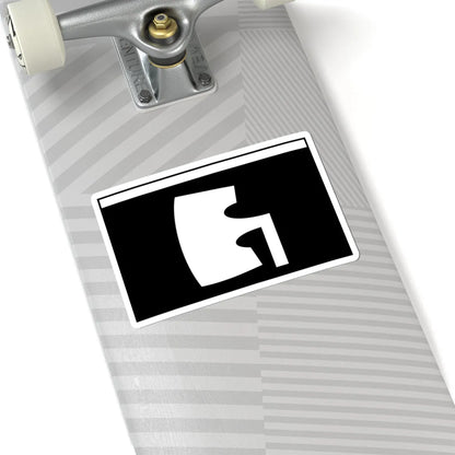 POL Bartoszyce flag (Poland) STICKER Vinyl Kiss-Cut Decal - The Sticker Space