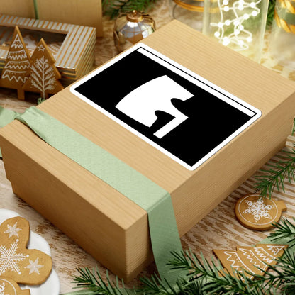 POL Bartoszyce flag (Poland) STICKER Vinyl Kiss-Cut Decal - The Sticker Space