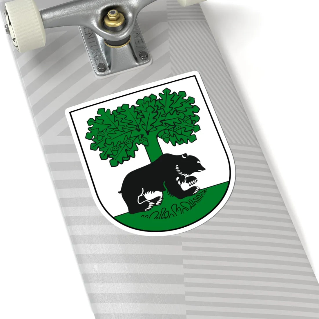 POL Barwice COA (Poland) (Coat of Arms) STICKER Vinyl Kiss-Cut Decal - The Sticker Space