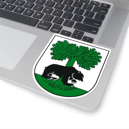 POL Barwice COA (Poland) (Coat of Arms) STICKER Vinyl Kiss-Cut Decal - The Sticker Space