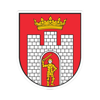 POL Błaszki COA old (Poland) (Coat of Arms) STICKER Vinyl Kiss-Cut Decal 3 Inch White - The Sticker Space