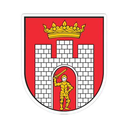 POL Błaszki COA old (Poland) (Coat of Arms) STICKER Vinyl Kiss-Cut Decal 4 Inch White - The Sticker Space