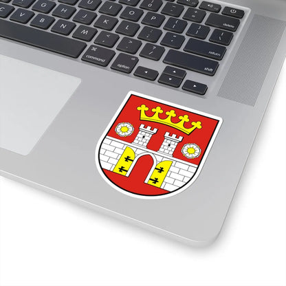 POL Będzin COA (Poland) (Coat of Arms) STICKER Vinyl Kiss-Cut Decal - The Sticker Space