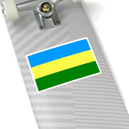 POL Bełchatow flag (Poland) STICKER Vinyl Kiss-Cut Decal - The Sticker Space