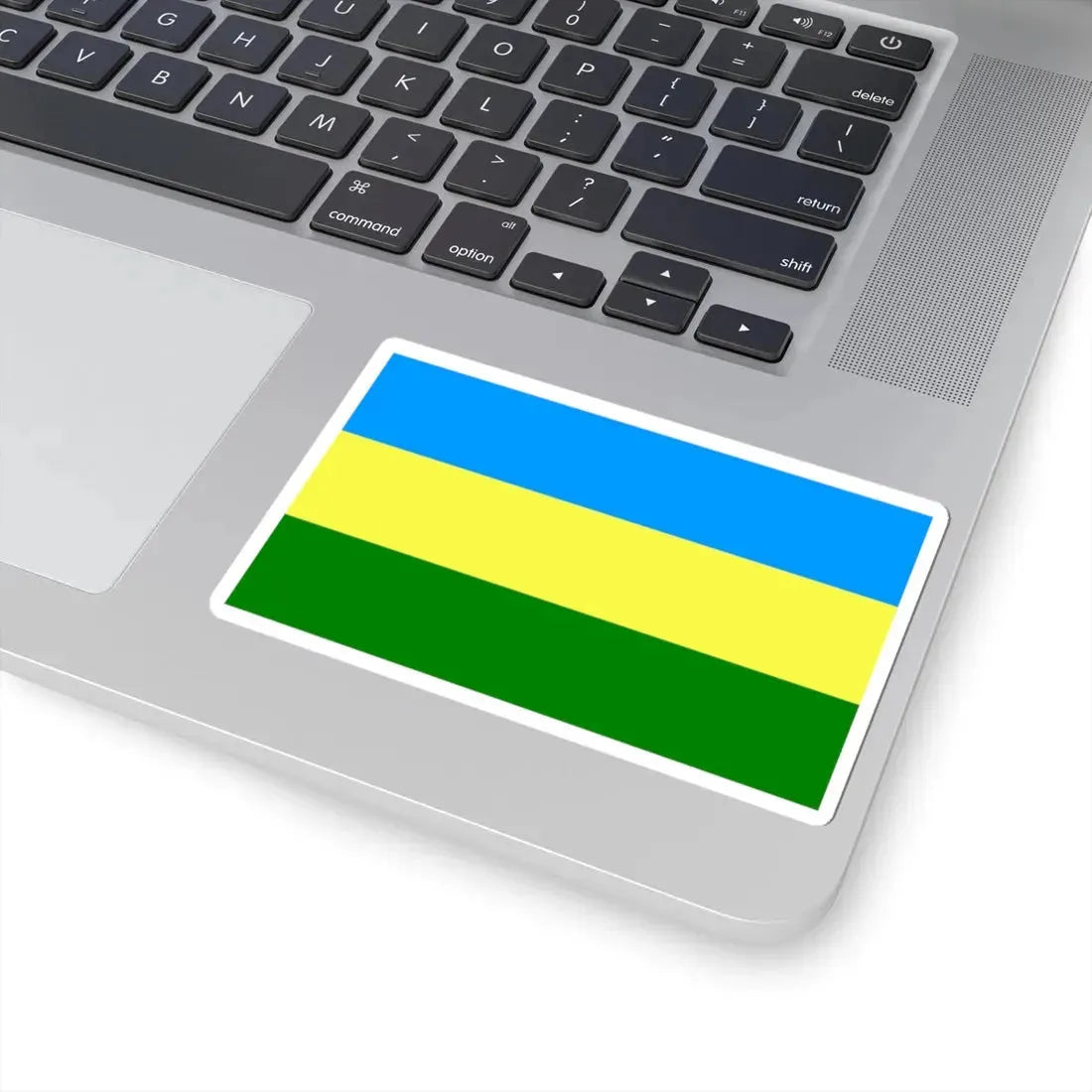 POL Bełchatow flag (Poland) STICKER Vinyl Kiss-Cut Decal - The Sticker Space