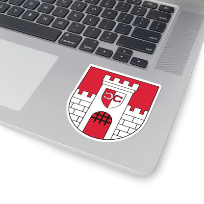 POL Biała COA (Poland) (Coat of Arms) STICKER Vinyl Kiss-Cut Decal - The Sticker Space