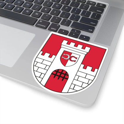 POL Biała COA (Poland) (Coat of Arms) STICKER Vinyl Kiss-Cut Decal - The Sticker Space