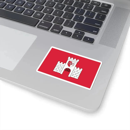 POL Biała flag (Poland) STICKER Vinyl Kiss-Cut Decal - The Sticker Space