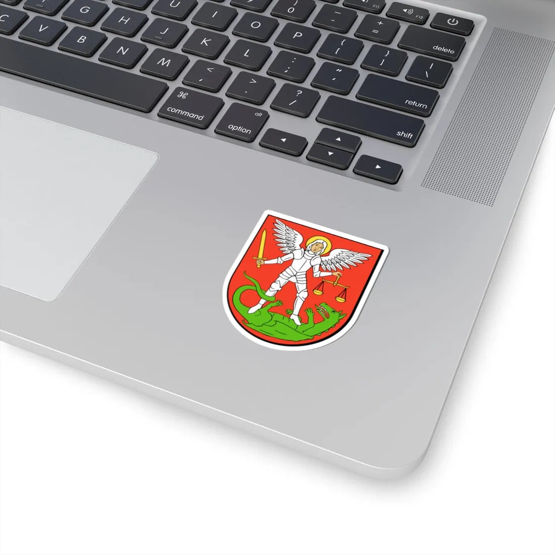 POL Biała Podlaska COA (Poland) (Coat of Arms) STICKER Vinyl Kiss-Cut Decal - The Sticker Space