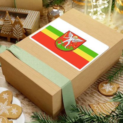 POL Biała Podlaska flag (Poland) STICKER Vinyl Kiss-Cut Decal - The Sticker Space