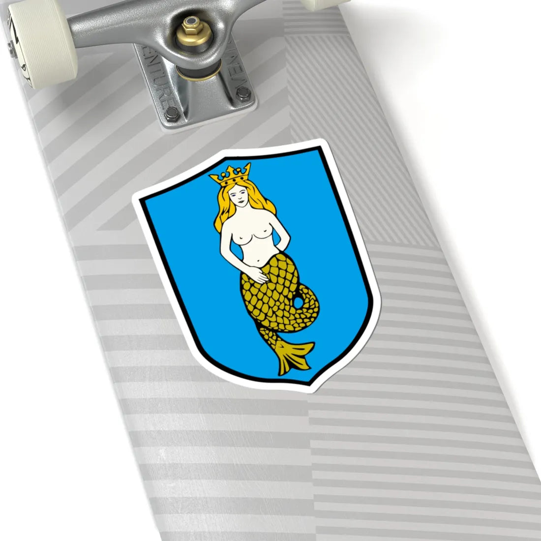 POL Białobrzegi COA (Poland) (Coat of Arms) STICKER Vinyl Kiss-Cut Decal - The Sticker Space