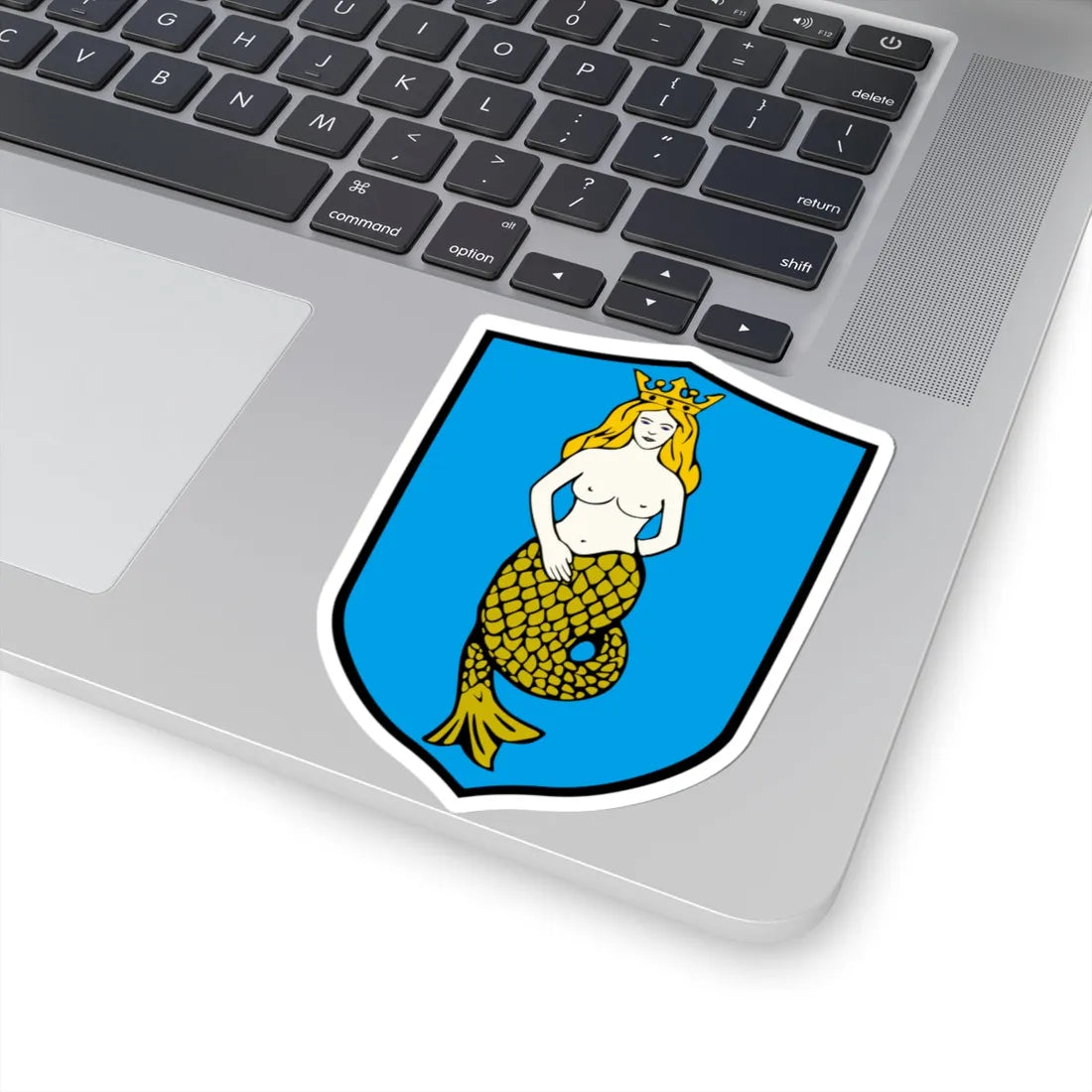 POL Białobrzegi COA (Poland) (Coat of Arms) STICKER Vinyl Kiss-Cut Decal - The Sticker Space