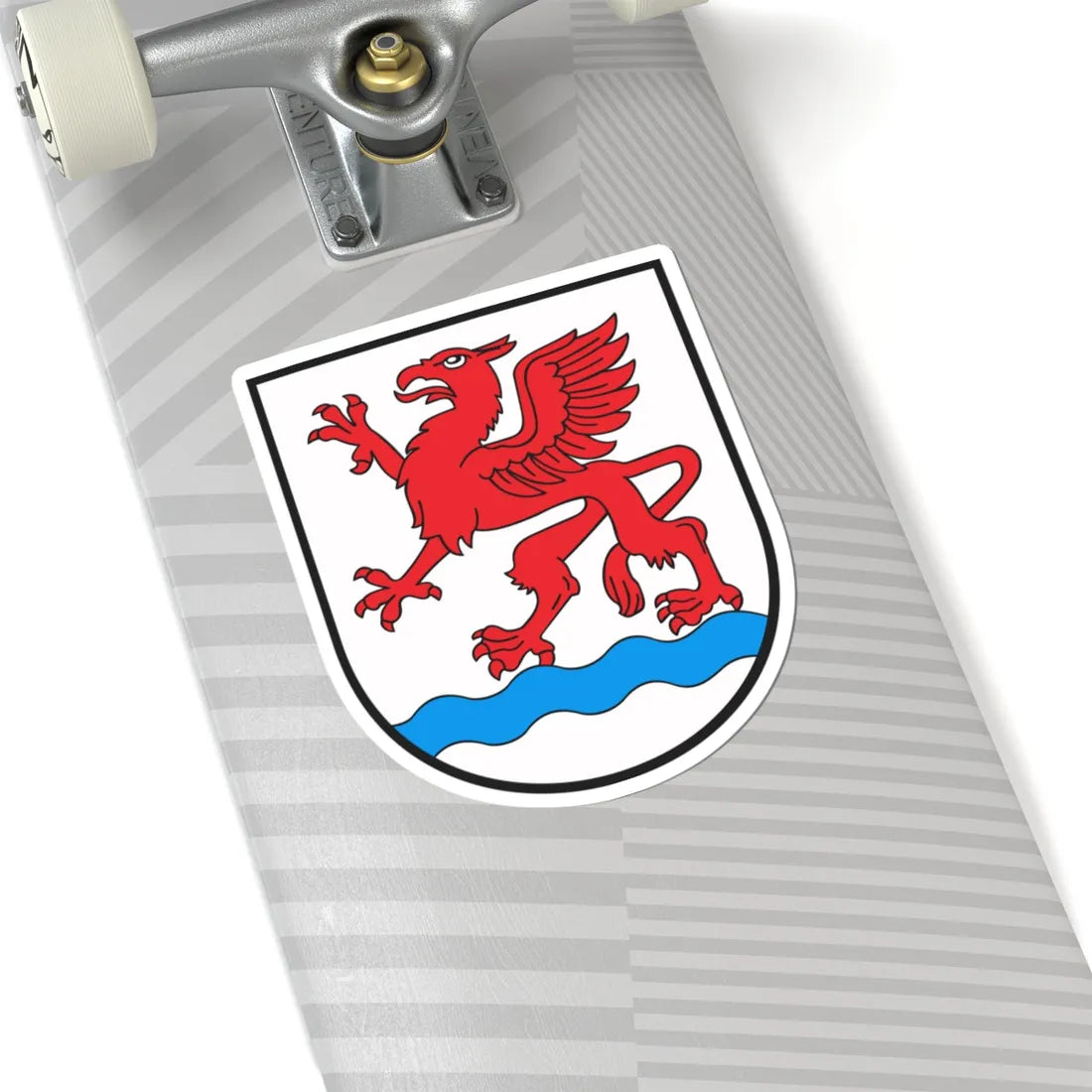 POL Białogard COA (Poland) (Coat of Arms) STICKER Vinyl Kiss-Cut Decal - The Sticker Space