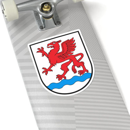 POL Białogard COA (Poland) (Coat of Arms) STICKER Vinyl Kiss-Cut Decal - The Sticker Space