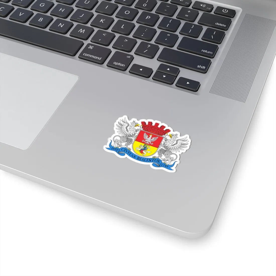 POL Białystok COA grand (Poland) (Coat of Arms) STICKER Vinyl Kiss-Cut Decal - The Sticker Space