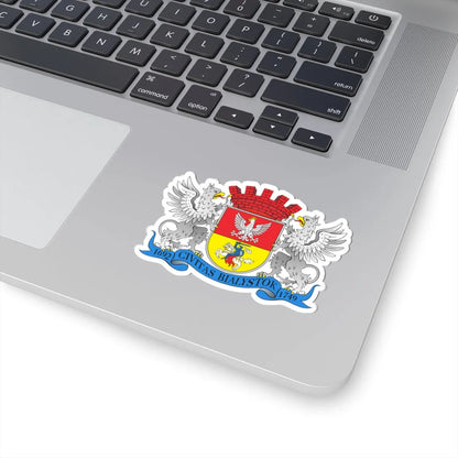 POL Białystok COA grand (Poland) (Coat of Arms) STICKER Vinyl Kiss-Cut Decal - The Sticker Space