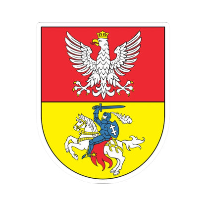 POL Białystok COA (Poland) (Coat of Arms) STICKER Vinyl Kiss-Cut Decal 2 Inch White - The Sticker Space