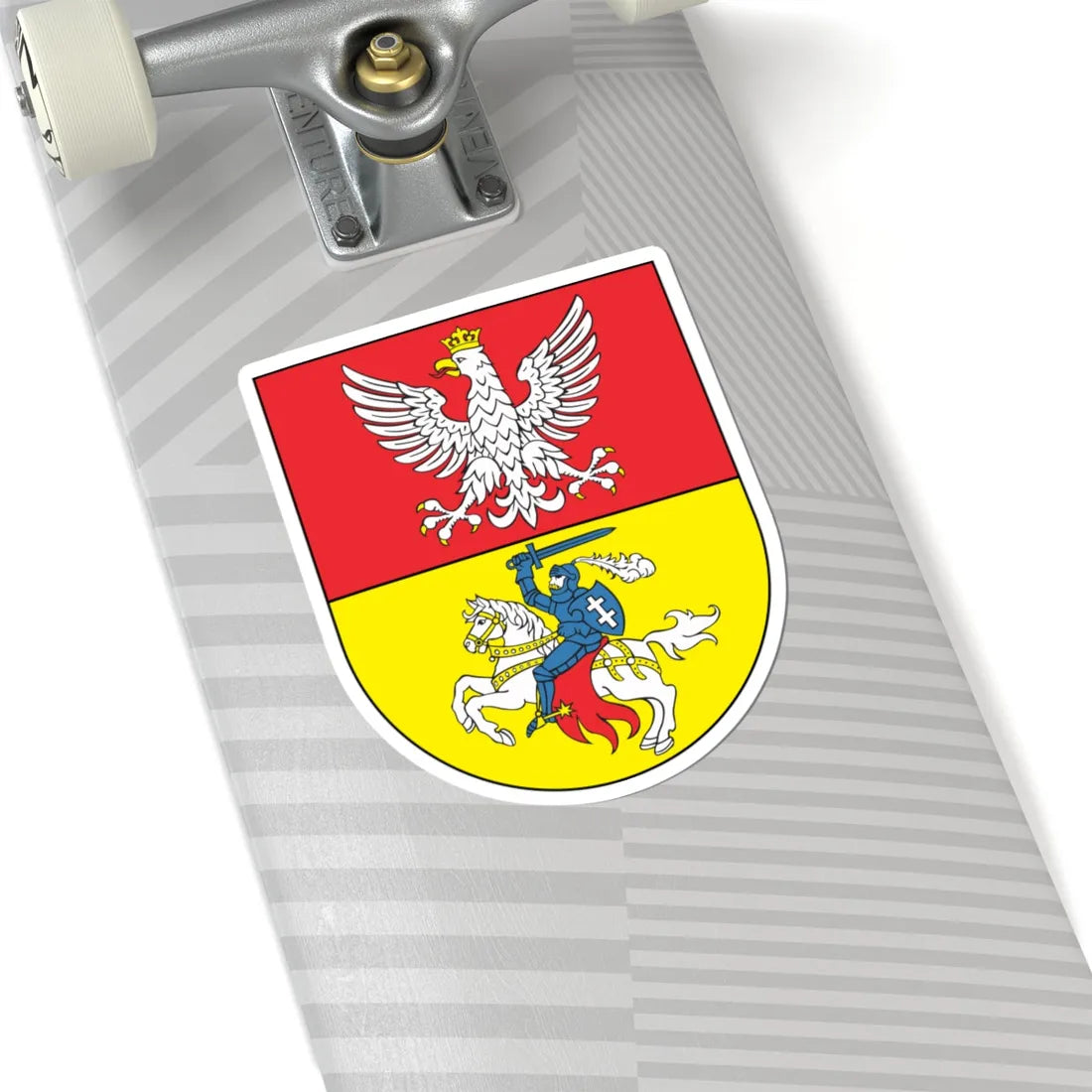 POL Białystok COA (Poland) (Coat of Arms) STICKER Vinyl Kiss-Cut Decal - The Sticker Space
