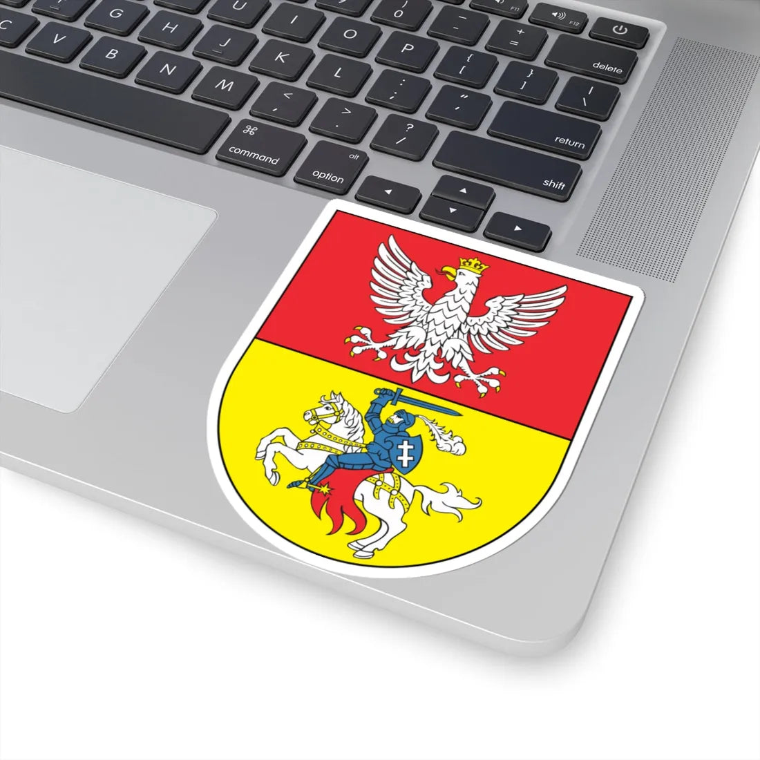 POL Białystok COA (Poland) (Coat of Arms) STICKER Vinyl Kiss-Cut Decal - The Sticker Space