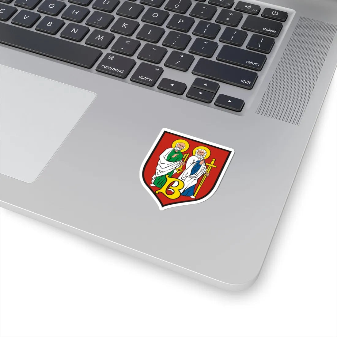 POL Biecz COA (Poland) (Coat of Arms) STICKER Vinyl Kiss-Cut Decal - The Sticker Space