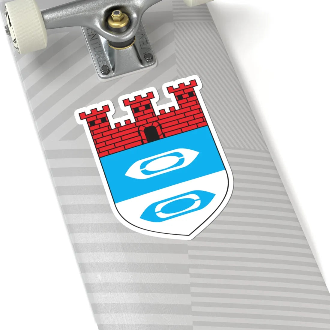 POL Bielawa COA (Poland) (Coat of Arms) STICKER Vinyl Kiss-Cut Decal - The Sticker Space