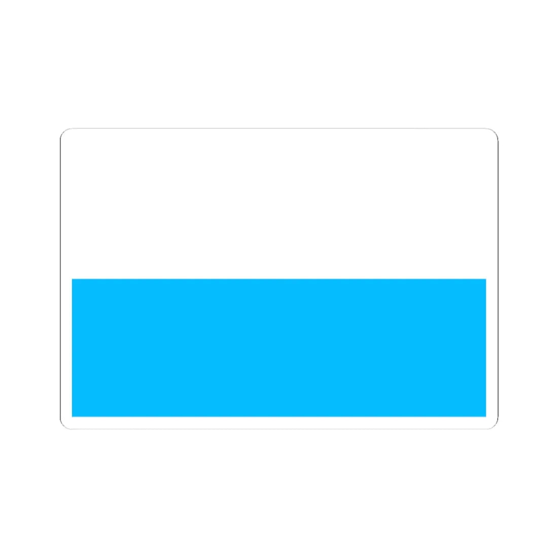 POL Bielawa flag old (Poland) STICKER Vinyl Kiss-Cut Decal 4 Inch White - The Sticker Space