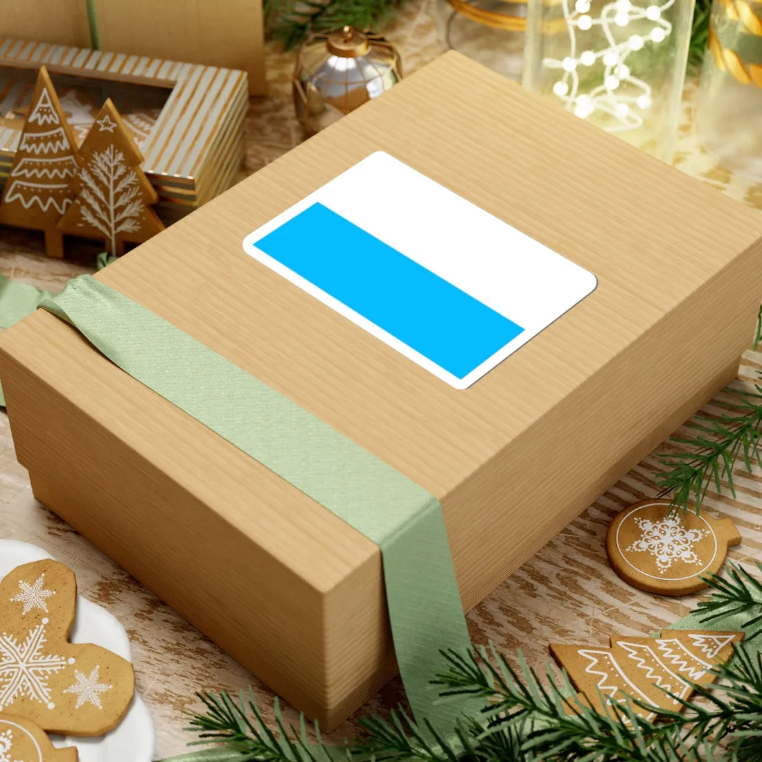 POL Bielawa flag old (Poland) STICKER Vinyl Kiss-Cut Decal - The Sticker Space