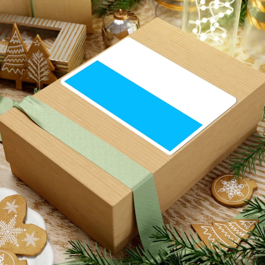 POL Bielawa flag old (Poland) STICKER Vinyl Kiss-Cut Decal - The Sticker Space