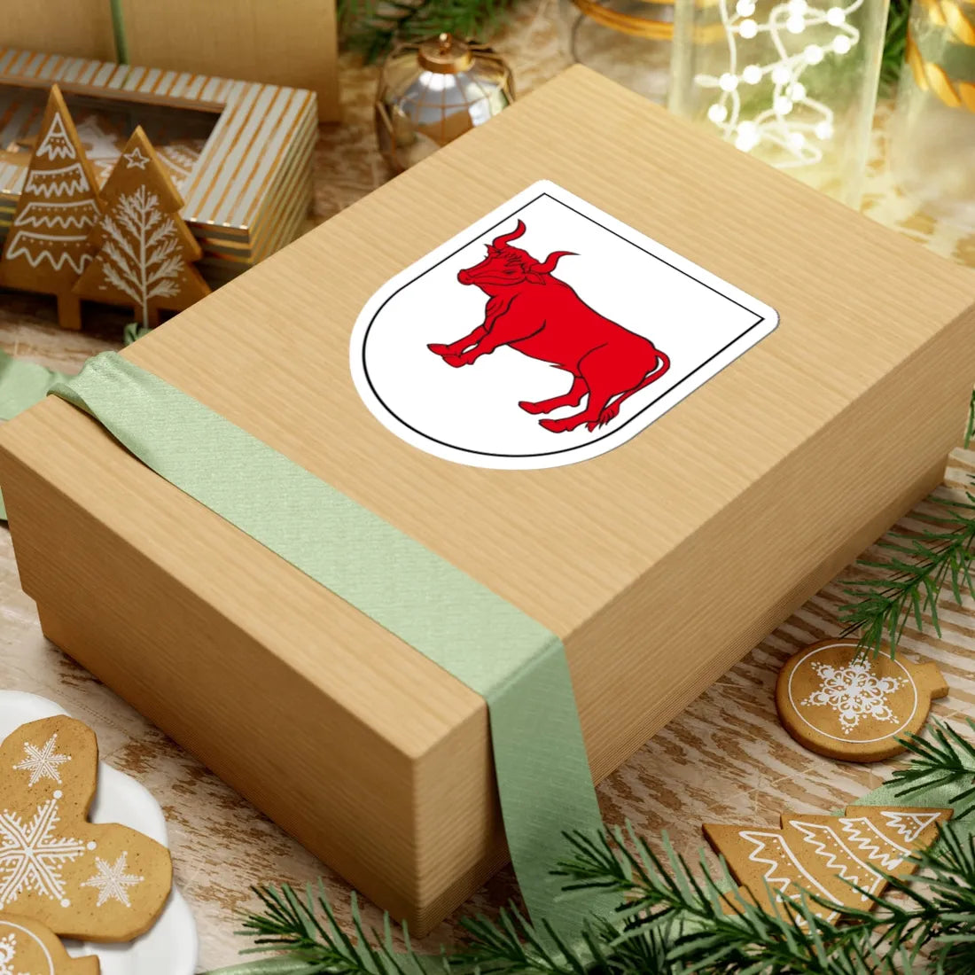 POL Bielsk Podlaski COA (Poland) (Coat of Arms) STICKER Vinyl Kiss-Cut Decal - The Sticker Space