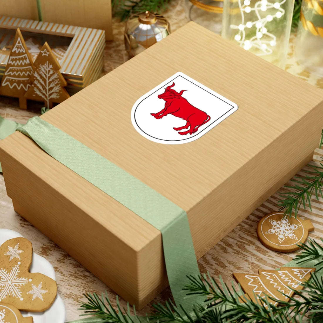 POL Bielsk Podlaski COA (Poland) (Coat of Arms) STICKER Vinyl Kiss-Cut Decal - The Sticker Space