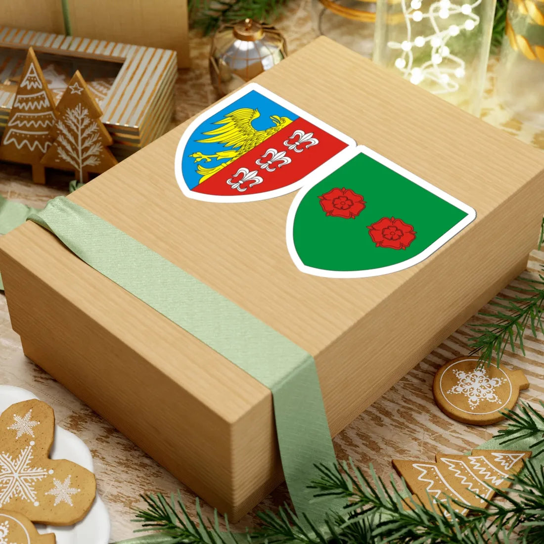 POL Bielsko-Biała COA (Poland) (Coat of Arms) STICKER Vinyl Kiss-Cut Decal - The Sticker Space