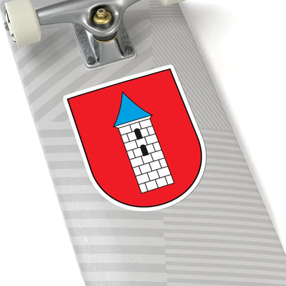 POL Bieżuń COA (Poland) (Coat of Arms) STICKER Vinyl Kiss-Cut Decal - The Sticker Space