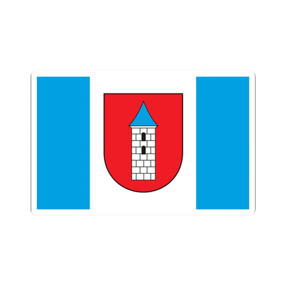 POL Biezun flag (Poland) STICKER Vinyl Kiss-Cut Decal 2 Inch White - The Sticker Space