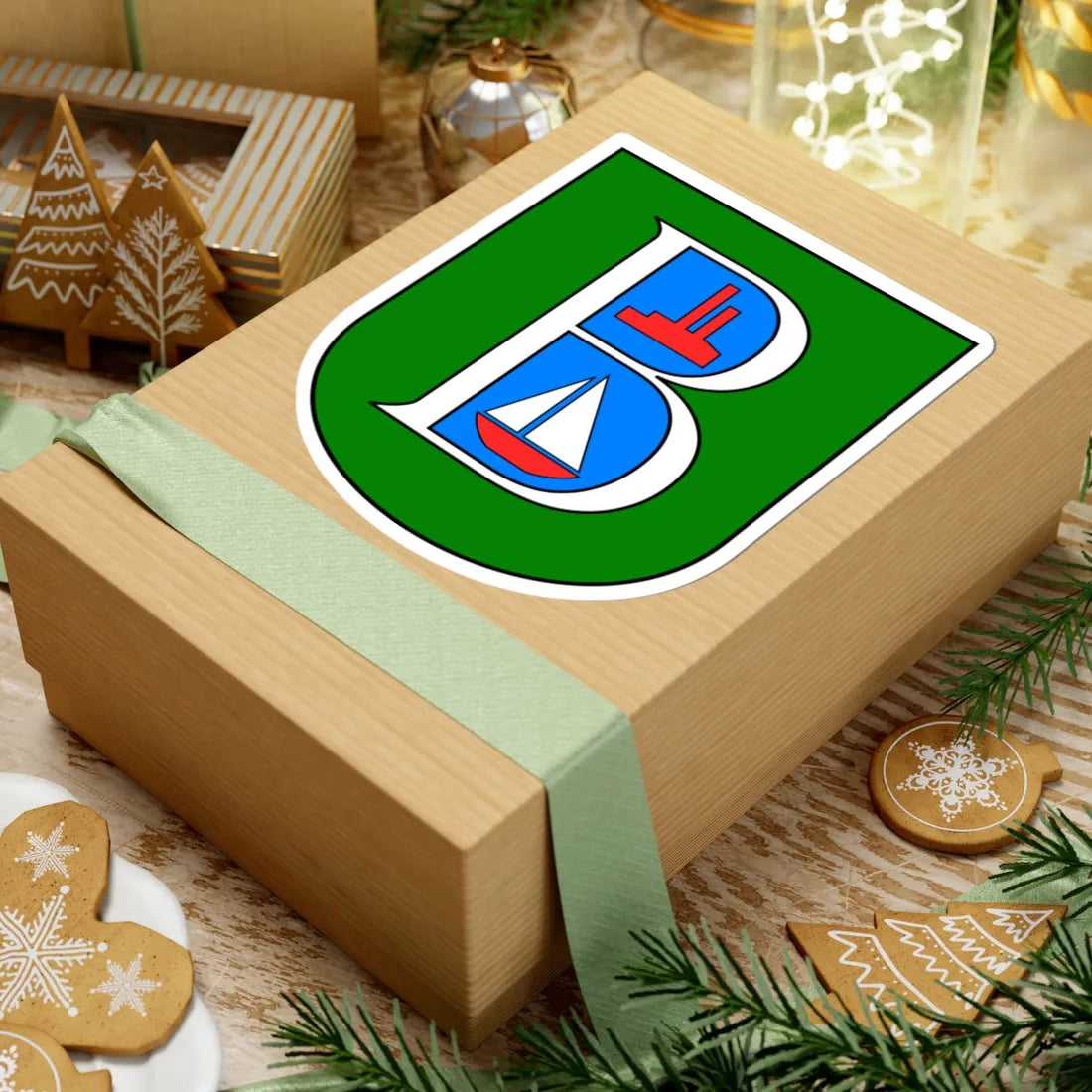 POL Blachownia COA (Poland) (Coat of Arms) STICKER Vinyl Kiss-Cut Decal - The Sticker Space