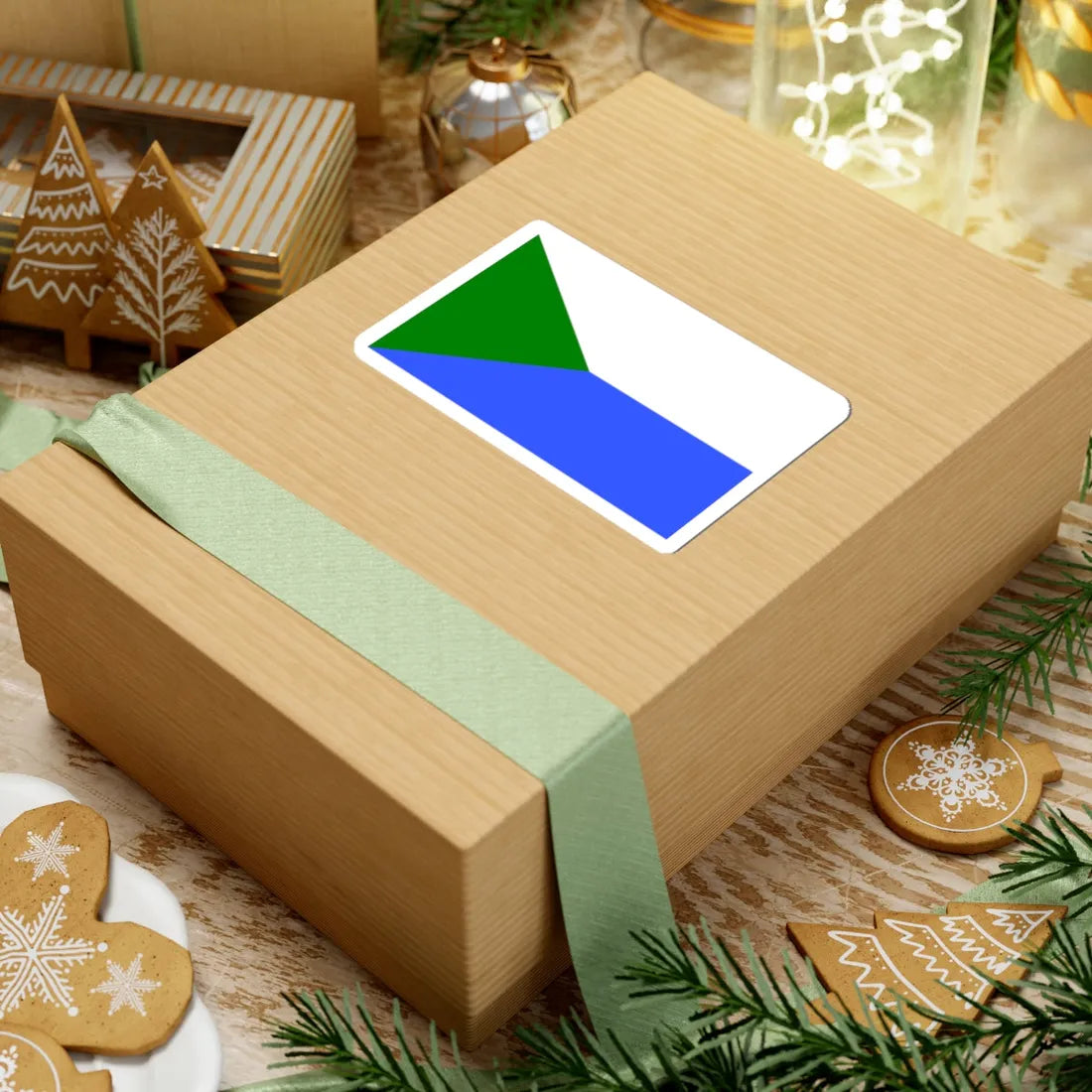 POL Blachownia flag (Poland) STICKER Vinyl Kiss-Cut Decal - The Sticker Space