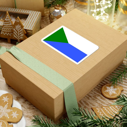 POL Blachownia flag (Poland) STICKER Vinyl Kiss-Cut Decal - The Sticker Space