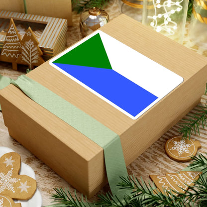 POL Blachownia flag (Poland) STICKER Vinyl Kiss-Cut Decal - The Sticker Space