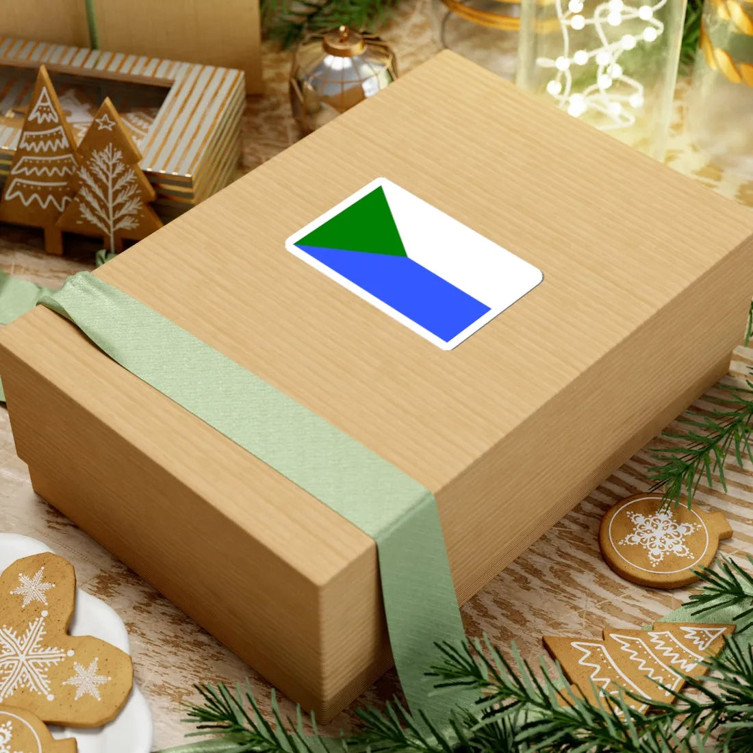 POL Blachownia flag (Poland) STICKER Vinyl Kiss-Cut Decal - The Sticker Space