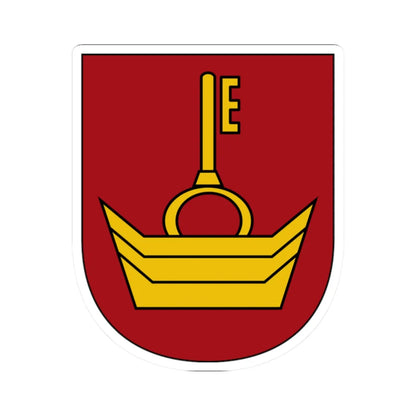 POL Bnin COA (Poland) (Coat of Arms) STICKER Vinyl Kiss-Cut Decal 2 Inch White - The Sticker Space