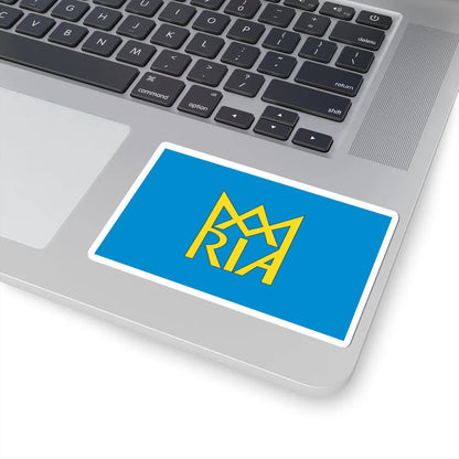 POL Bodzanow flag (Poland) STICKER Vinyl Kiss-Cut Decal - The Sticker Space