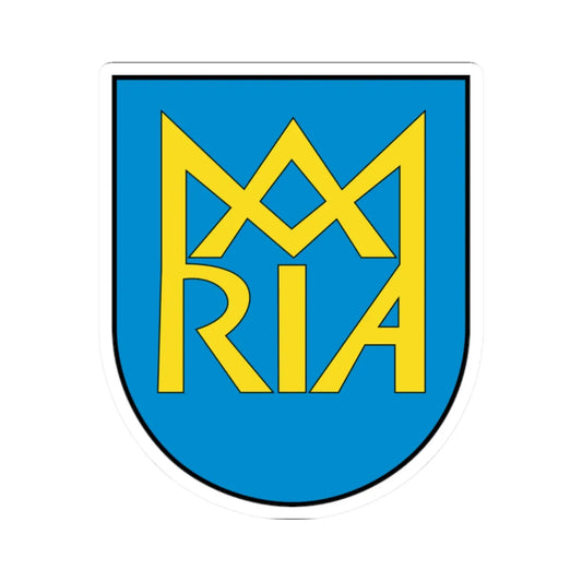 POL Bodzanów COA (Poland) (Coat of Arms) STICKER Vinyl Kiss-Cut Decal 2 Inch White - The Sticker Space