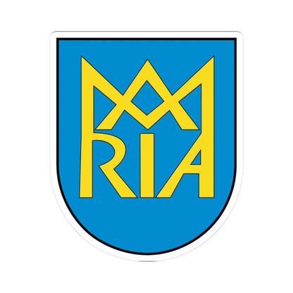 POL Bodzanów COA (Poland) (Coat of Arms) STICKER Vinyl Kiss-Cut Decal 3 Inch White - The Sticker Space