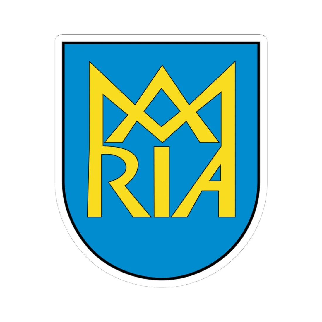 POL Bodzanów COA (Poland) (Coat of Arms) STICKER Vinyl Kiss-Cut Decal 4 Inch White - The Sticker Space