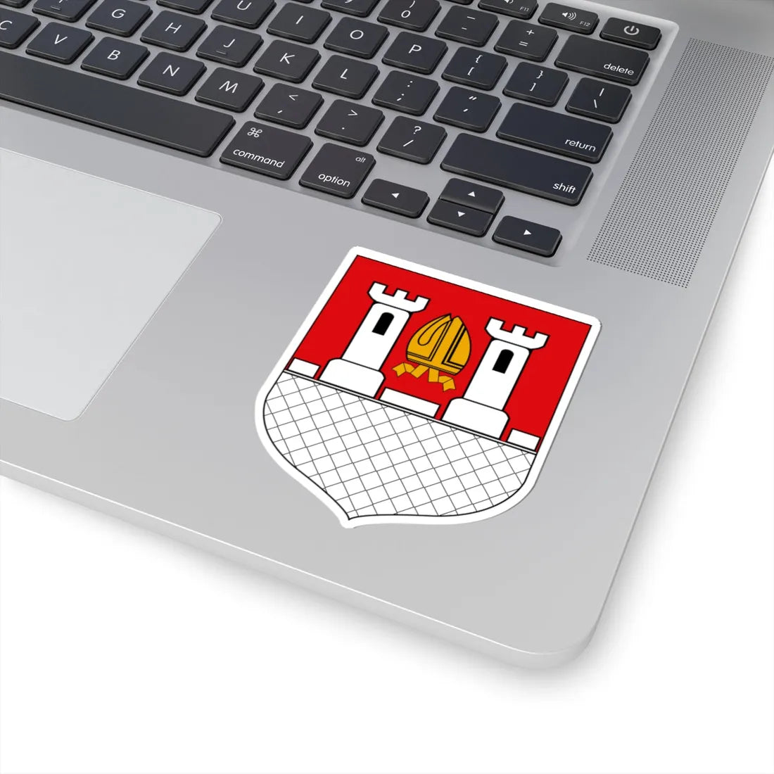 POL Bodzentyn COA (Poland) (Coat of Arms) STICKER Vinyl Kiss-Cut Decal - The Sticker Space