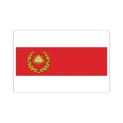 POL Boguchwała flag (Poland) STICKER Vinyl Kiss-Cut Decal 6 Inch White - The Sticker Space