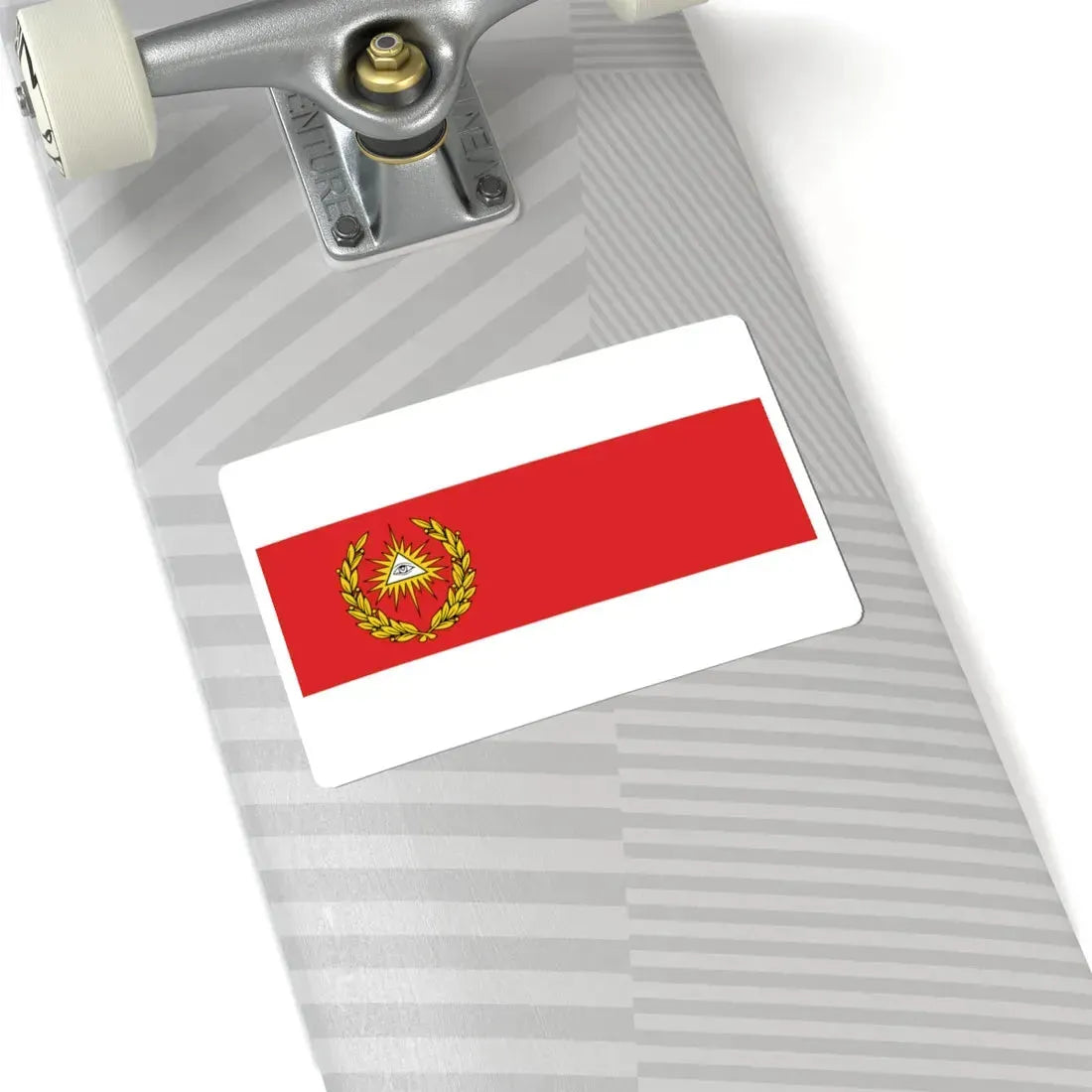 POL Boguchwała flag (Poland) STICKER Vinyl Kiss-Cut Decal - The Sticker Space