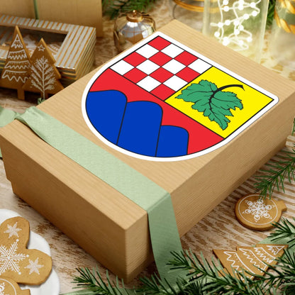 POL Boguszów-Gorce COA (Poland) (Coat of Arms) STICKER Vinyl Kiss-Cut Decal - The Sticker Space