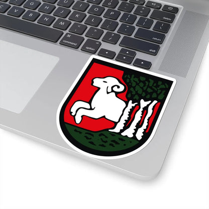 POL Bojanowo COA (Poland) (Coat of Arms) STICKER Vinyl Kiss-Cut Decal - The Sticker Space